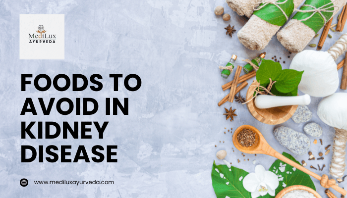 Foods to Avoid in Kidney Disease