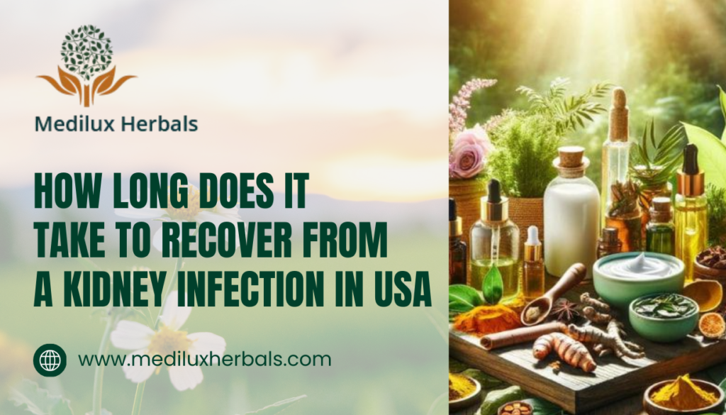 how long does it take to recover from a kidney infection in USA