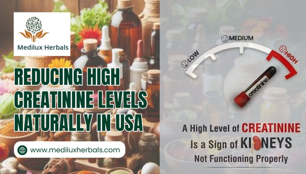 Reducing High Creatinine Levels Naturally in USA