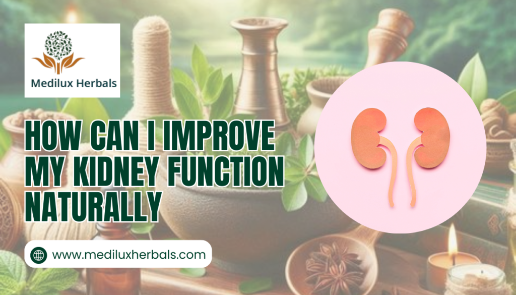 How Can I Improve My Kidney Function Naturally