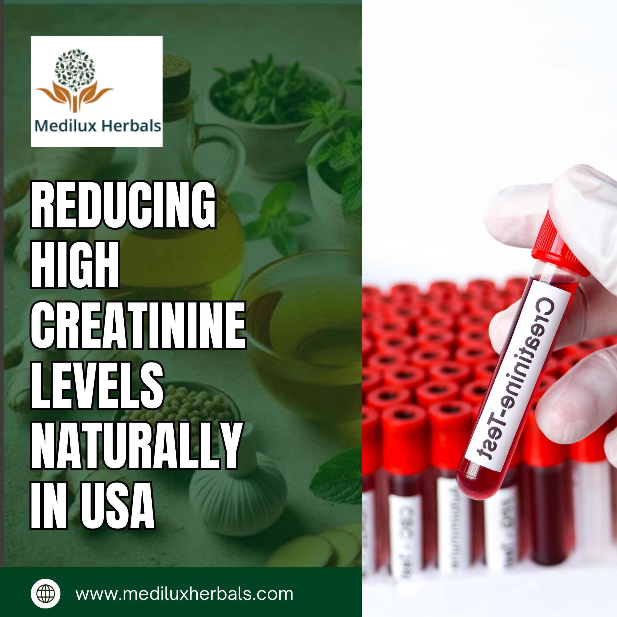 Reducing High Creatinine Levels Naturally in USA